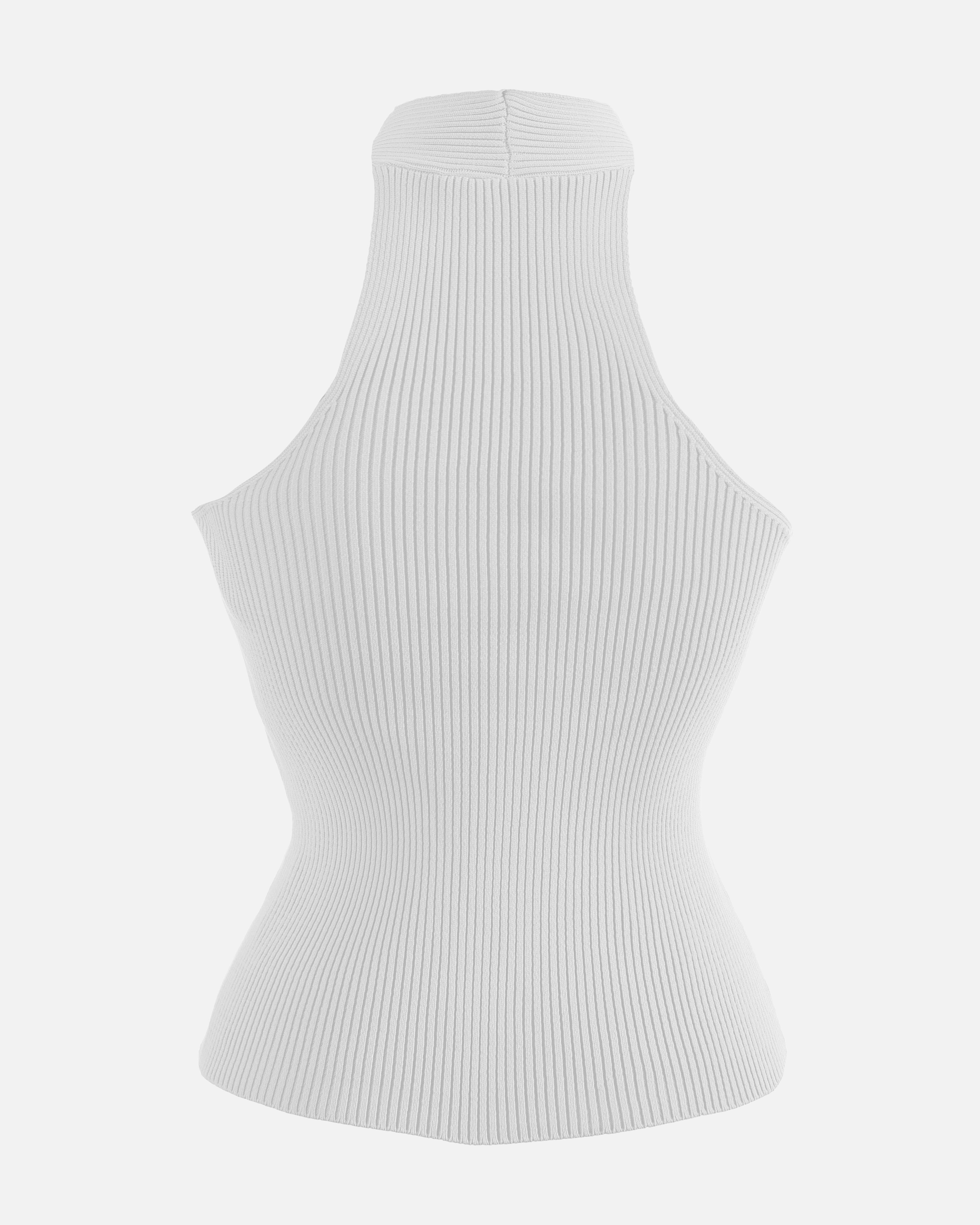 Crisscross Neckline Fitted Top