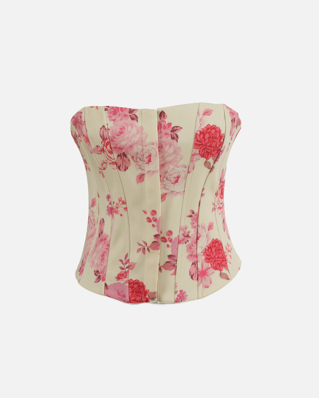 Floral Embellished Corset Top